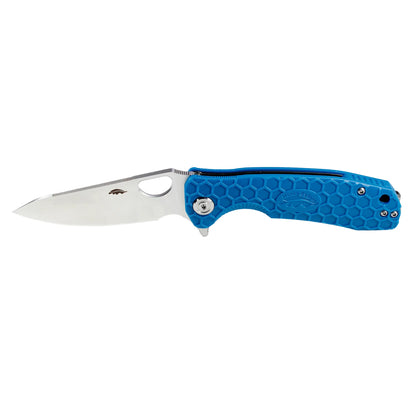 Honey Badger Large Leaf Folding Knife - Blue | HB1291