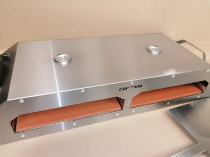 CAM Stainless Steel  Double Pizza Oven | EFPB 013 - www.onlinebraaishop.co.za