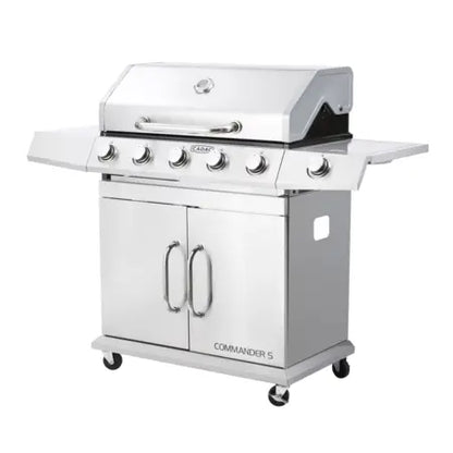 CADAC 5 BURNER COMMANDER STAINLESS STEEL