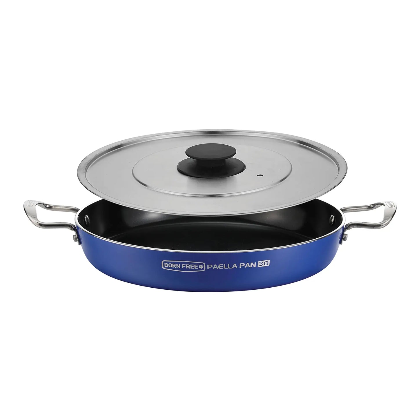 Born Free 28cm Paella Pan With Lid | 8635