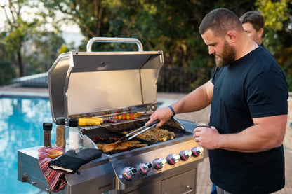 Megamaster Apex Series 6 Burner Gourmet Pro Patio Gas Braai | 720-1136B