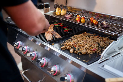 Megamaster Apex Series 6 Burner Gourmet Pro Patio Gas Braai | 720-1136B