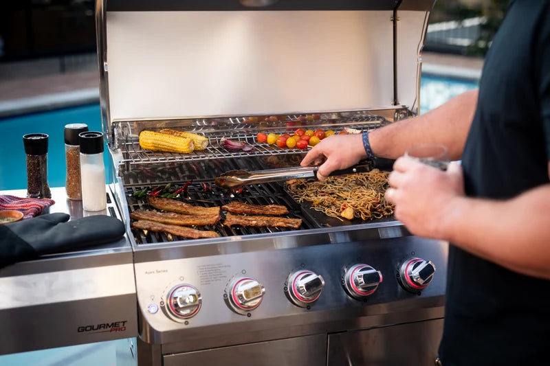 Megamaster Apex Series 6 Burner Gourmet Pro Patio Gas Braai | 720-1136B