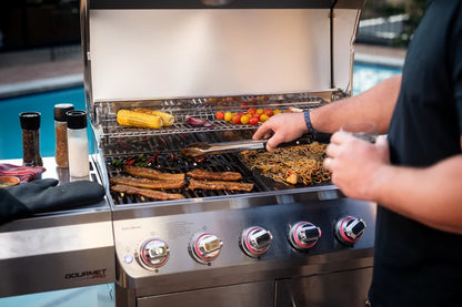 Megamaster Apex Series 6 Burner Gourmet Pro Patio Gas Braai | 720-1136B