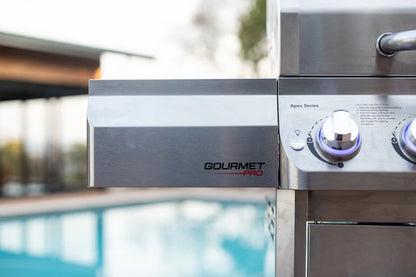 Megamaster Apex Series 6 Burner Gourmet Pro Patio Gas Braai | 720-1136B