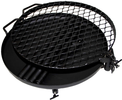 ADJUSTABLE KUDU BRAAI WITH POTJIE HANDLE - 47CM