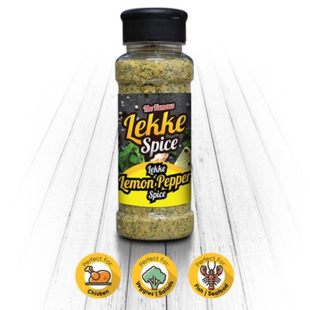 Lemon Pepper Spice Shaker 140g