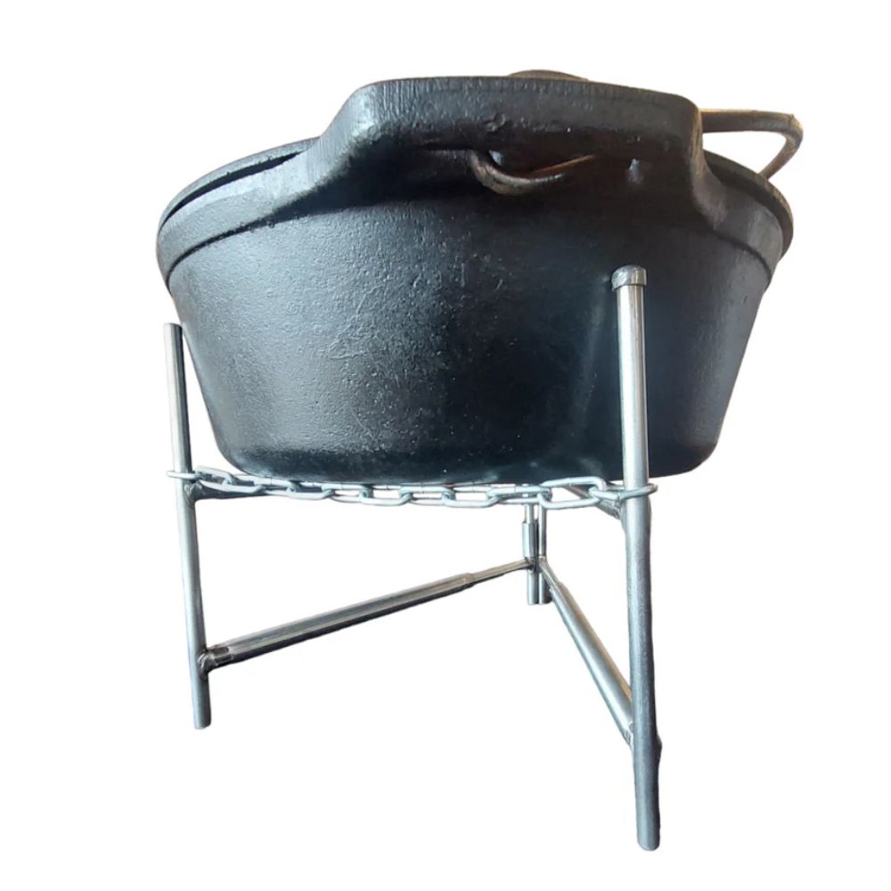 Mini Multilevel Telescopic Grid  Rib  Potjie Stand