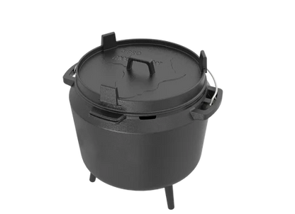 Megamaster No 3 Pro Potjie (Removeable Screw- in Legs & free Carry Bag)