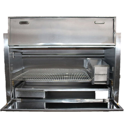 Nova braai 1000mm Stainless steel