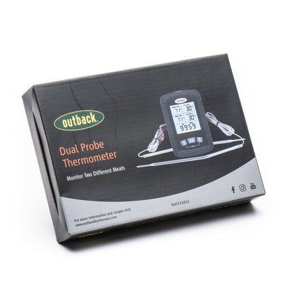 Dubbele sonde termometer met alarm