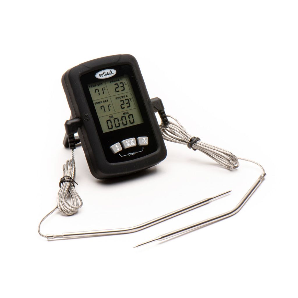 Outback Dual Probe Thermometer With Alarm