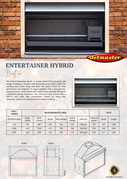 Jetmaster 700 Entertainer Hybrid | D3000097