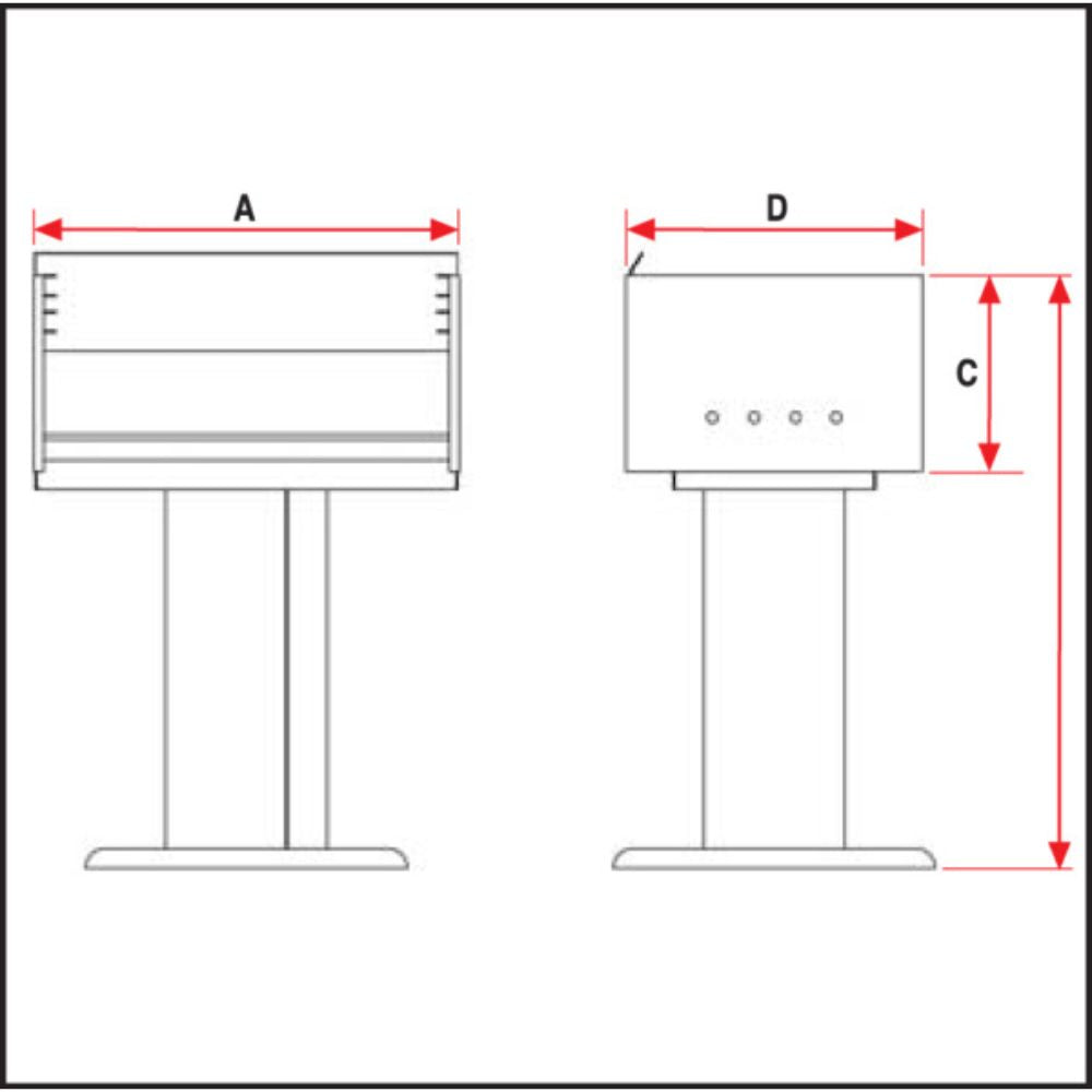 Pedestal Braai Stand