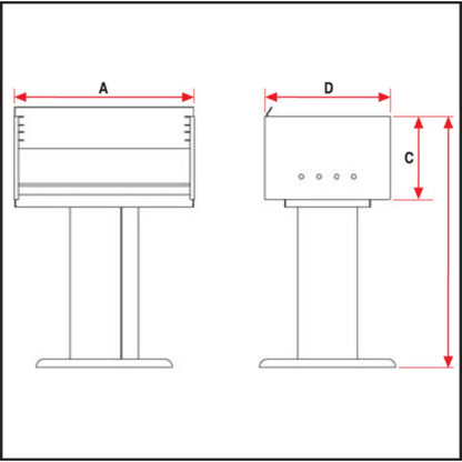 Pedestal Braai Stand