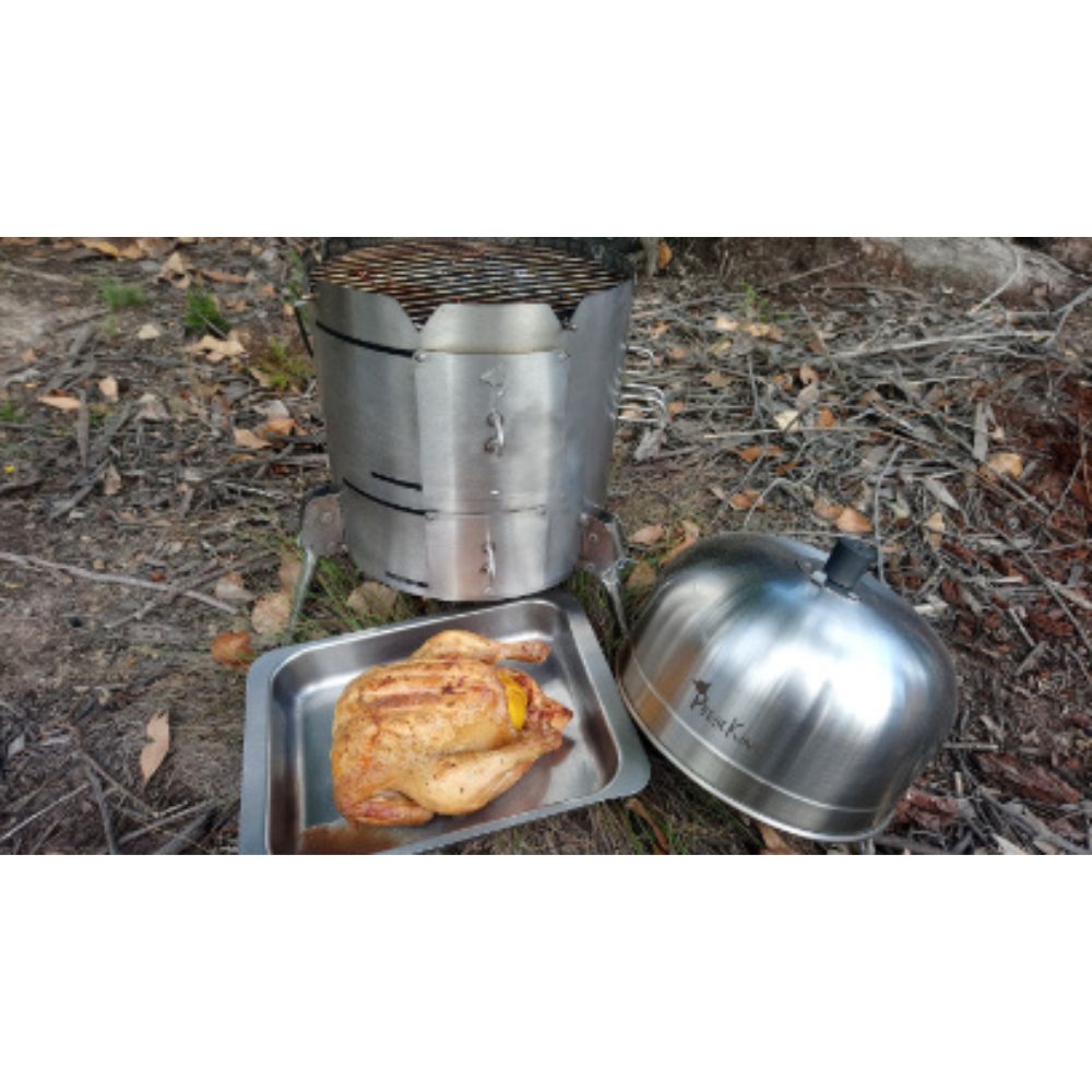  PotjieKing Stainless Steel Dome Lid