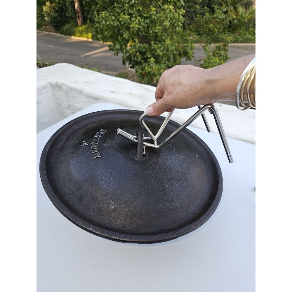 Potjie Lid Lift and Stand