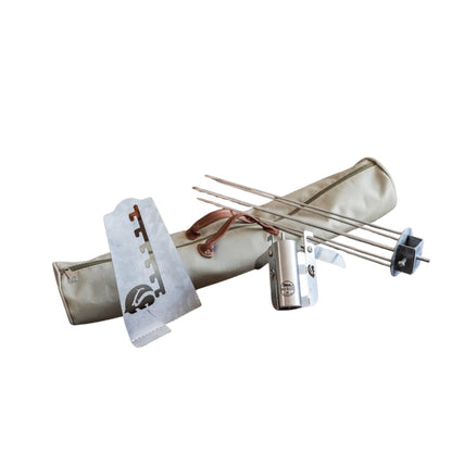 SpitAlles Rotisserie Combo (Includes: Counter Stand, Motor, Fork with Shaft and Canvas Bag)
