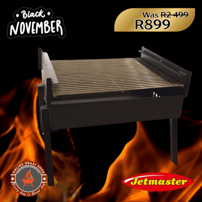 JETMASTER Picnic Table Top Braai | JMPNTT