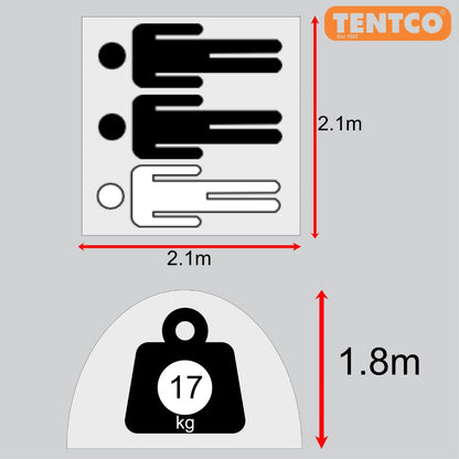 Tentco Ranger Safari Bow Tent detail