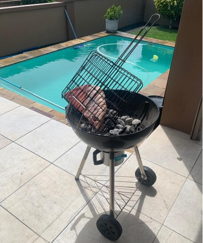 Asado Stand (Rib Stand) for Kettle Braai