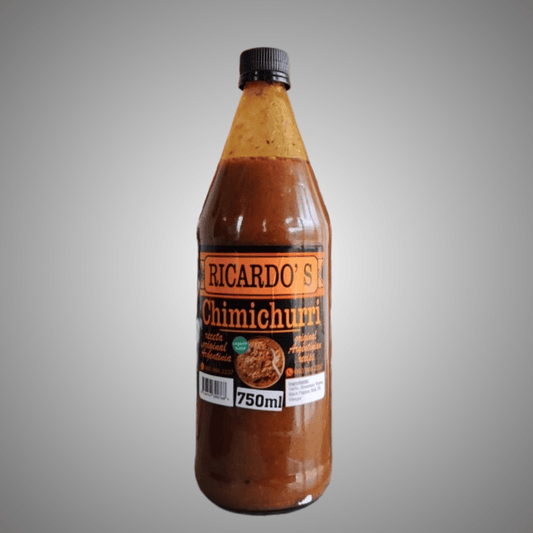 Ricardo’s Authentic Chimichurri Sauce – Homemade Argentine Marinade & Grilling Sauce 750ml