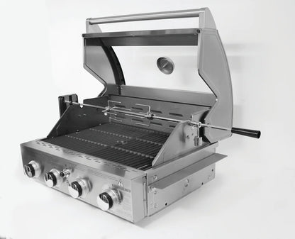 Alva Universal Rotisserie Kit 4 Burner Gas BBQ