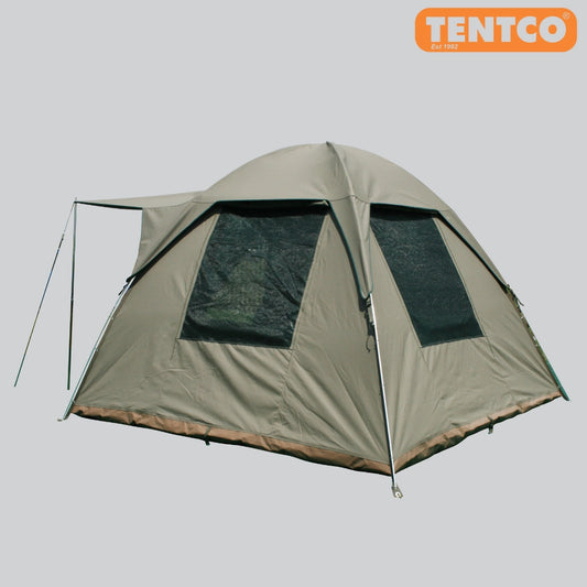 Tentco Junior Safari Deluxe Bow Tent veranda