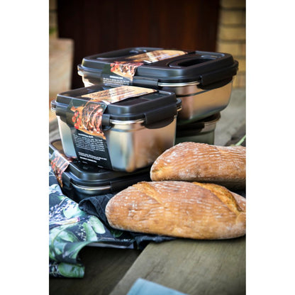 SSteel Foodstorage Braai Bak