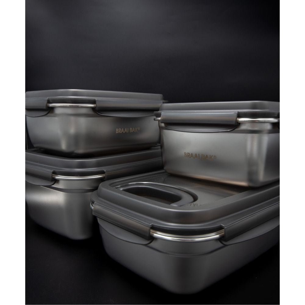 SSteel Foodstorage Braai Bak