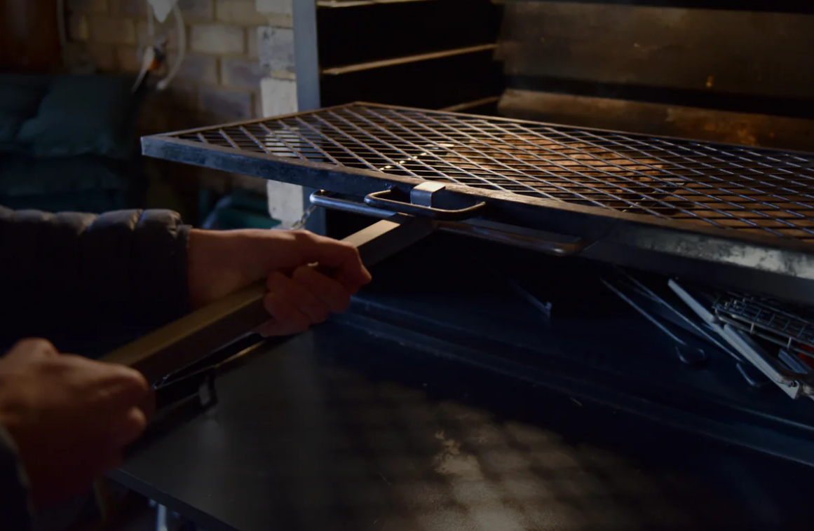 BraaiLift (Grid Handler) for Built-in Braais - Stainless Steel