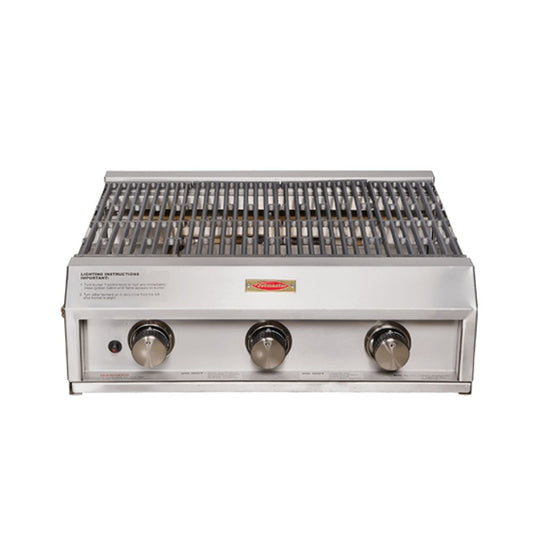 3 burner shallow gas grill