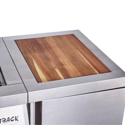 Signature II 4 and 6 Burner Cylinder Holder With Chopping Board