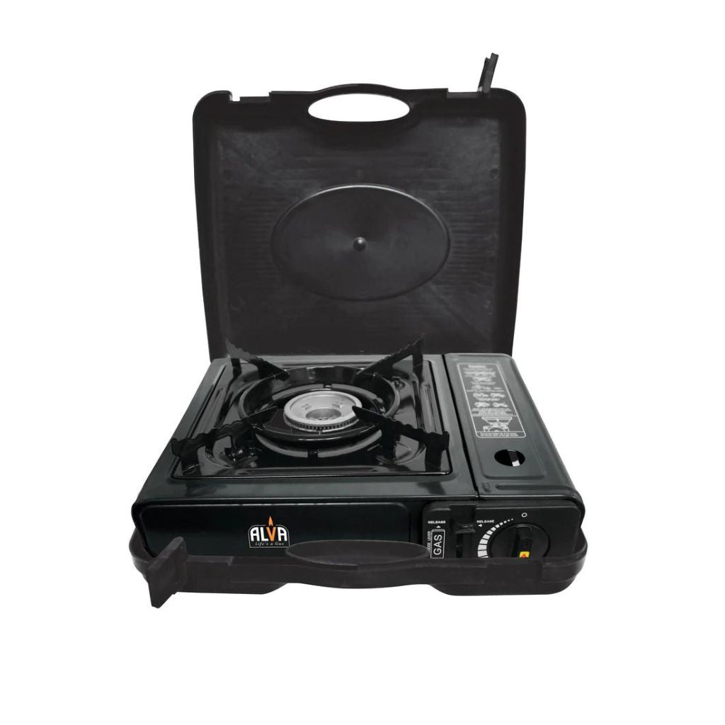 Single Burner Butane Canister Stove + Carry Case – www.onlinebraaishop ...