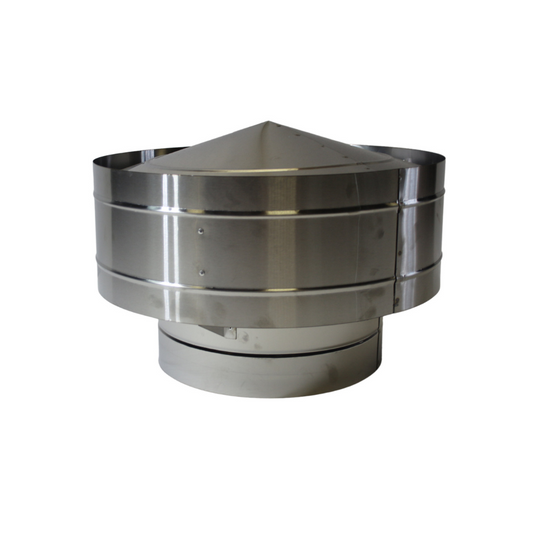 150mm Stainless Steel Storm Cowl