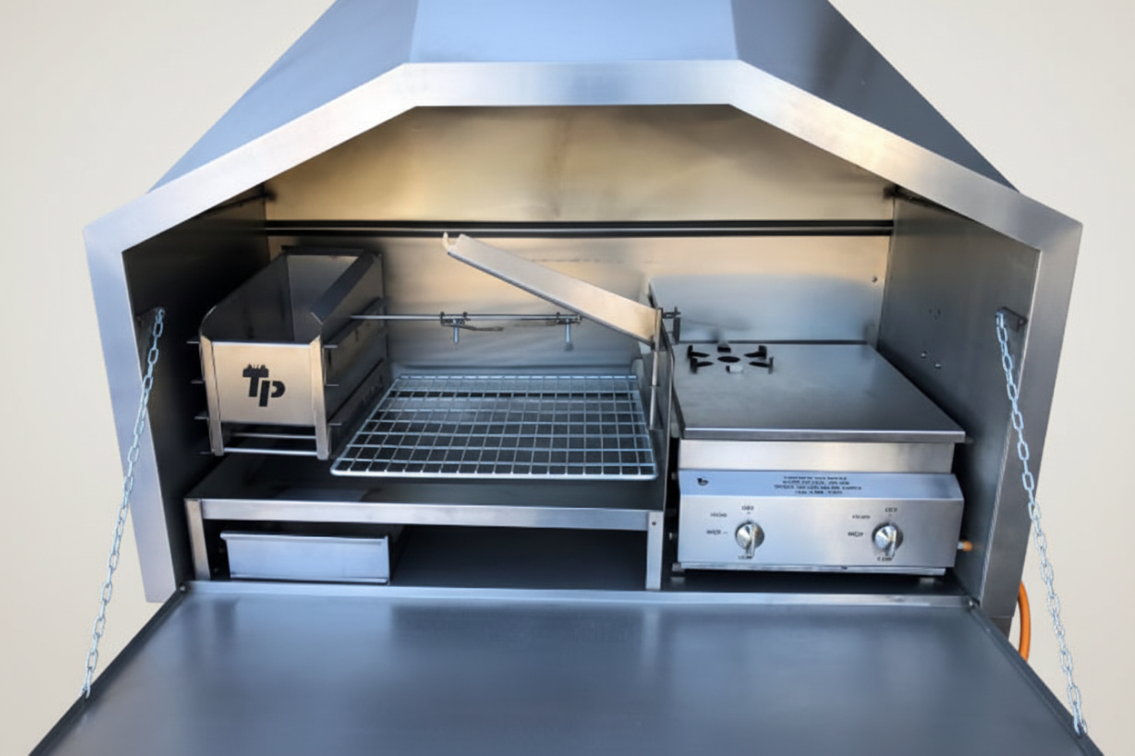 TP 1200 Freestanding Gas Combo Braai | TP20601