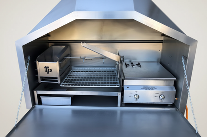 TP 1200 Freestanding Gas Combo Braai | TP20601