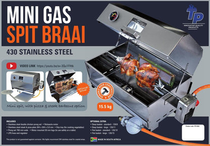 TP Gas Mini Spit 430 Stainless Steel | TP5920TP13992