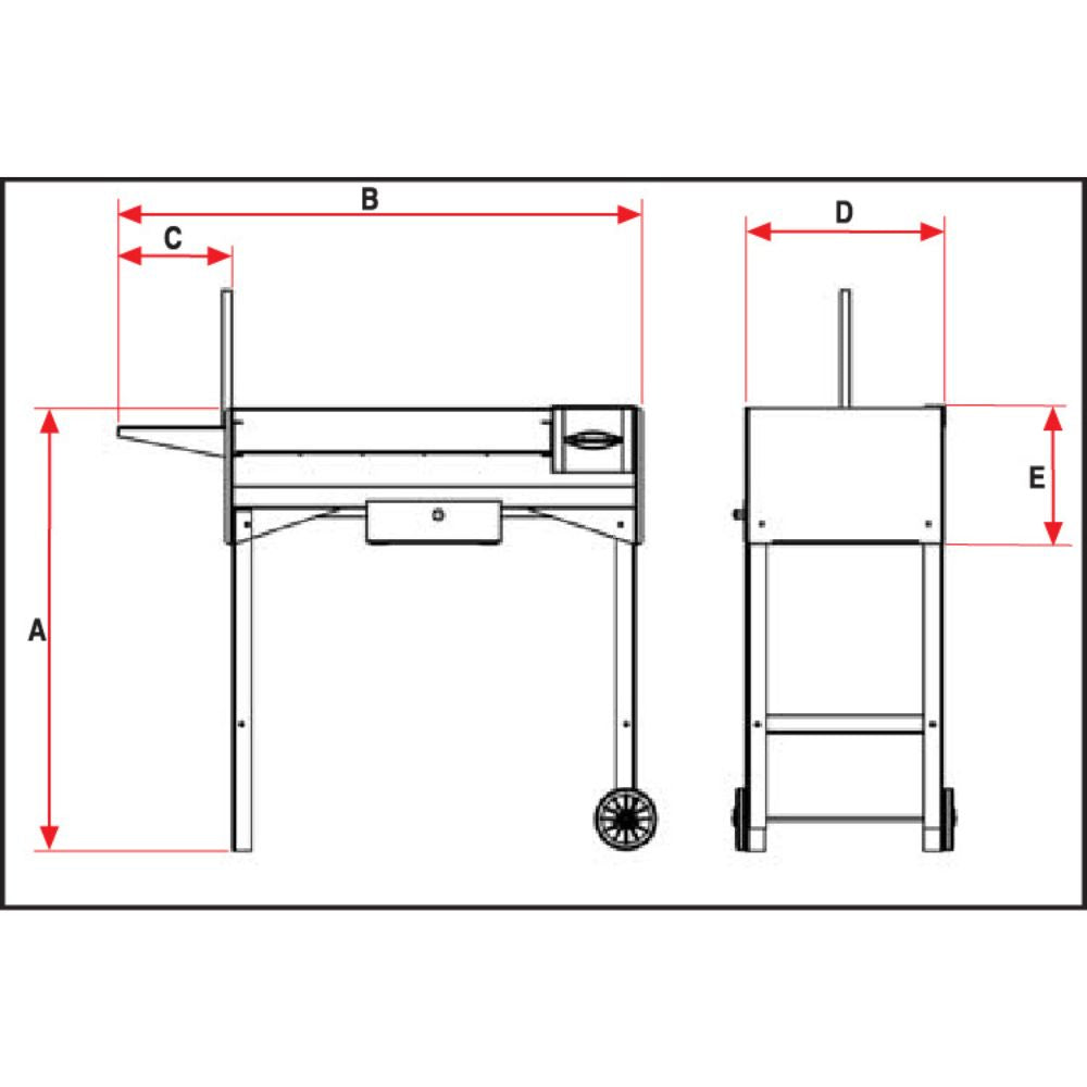 Trolley Braai Stand