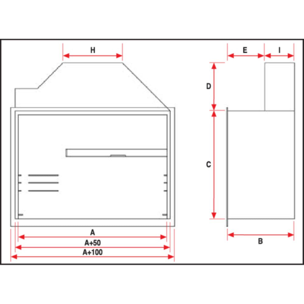 JetMaster Unibraai 1200mm 304 Stainless steel Built-in Braai