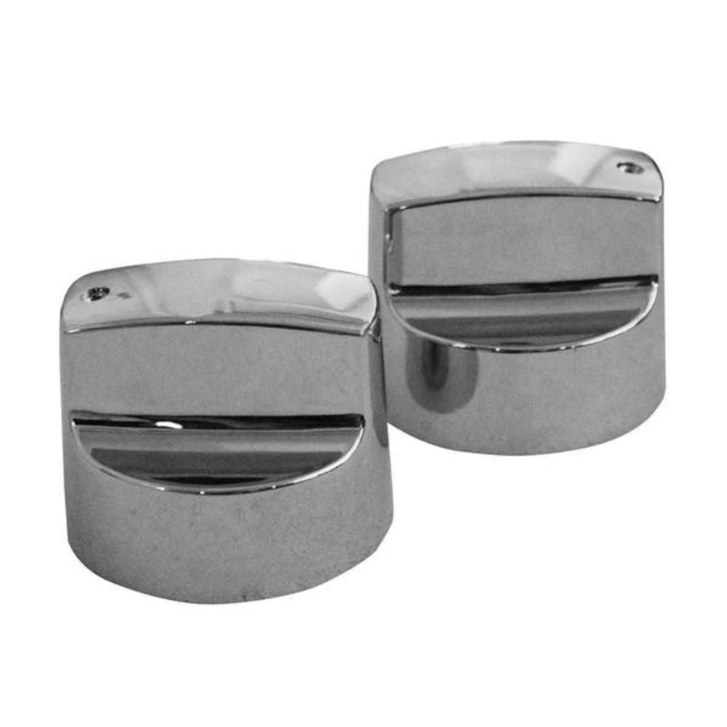 Universal BBQ Knob Set (Chrome)