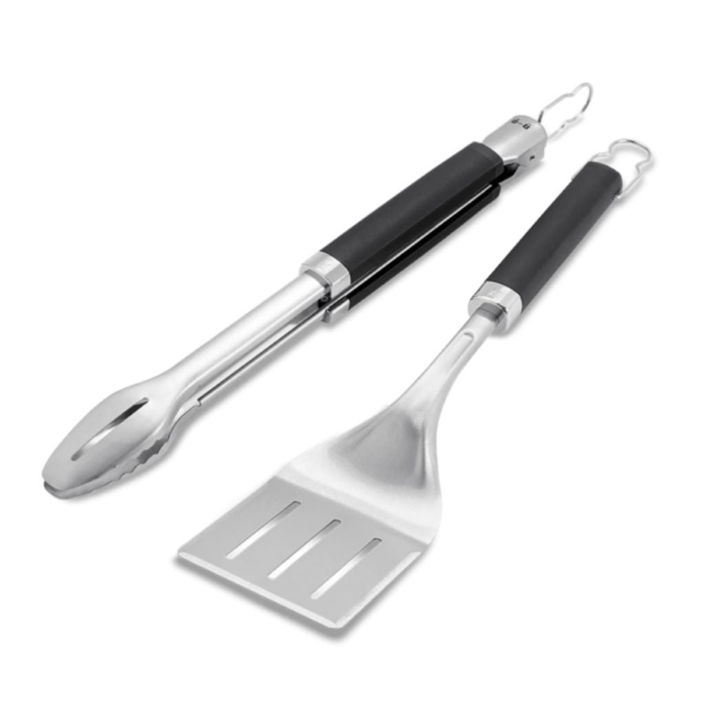 Weber Precision Grill Tongs & Spatula Set