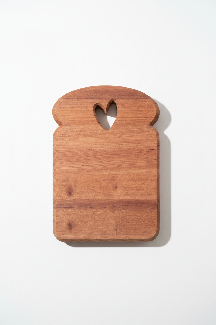 Heart Handle Wooden Serving Board | HHWSB