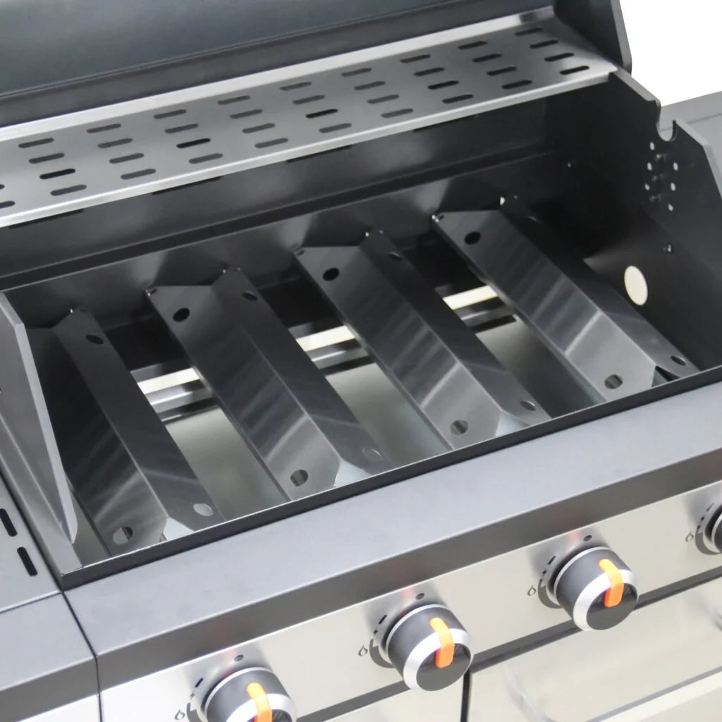 Alva Sierra 4-Burner BBQ With Side Burner Bundle | G677