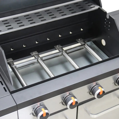 Alva Sierra 4-Burner BBQ With Side Burner Bundle | G677