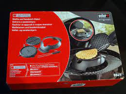 Weber Wafel en Toebroodjie Maker