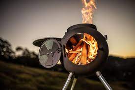 Ozpig Series 2 Portable Wood Fire  Stove