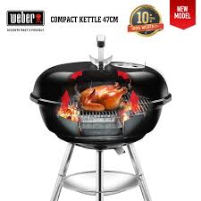 Weber Kompakte Ketel 47cm Swart