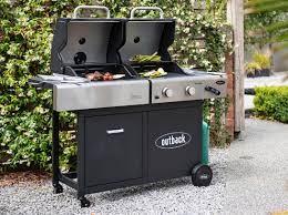 Outback Dual Fuel 2 Gas / Houtskool Braai