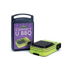 Outback U BBQ/Braai Grill & Plate Combo with FREE compact carry case